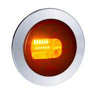 Horpol LED R&uuml;ckleuchte Links Chrome LUNA LZD 2448