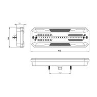 Dasteri DSL-7000 5-Lichtfunktionen LED-R&uuml;cklicht rechts