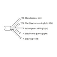 Wesem &Oslash;178mm Einbau LED Scheinwerfer Rund 7 Zoll