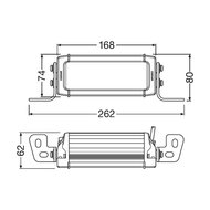 Osram LED Lightbar Fernscheinwerfer VX180-SP DR 17cm