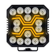 X-Spider LED-Arbeitsleuchte | Weiß + Orange | Tagfahrlicht | 4200 lm