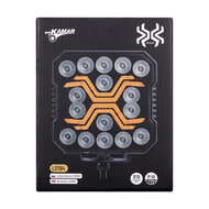 X-Spider LED-Arbeitsleuchte | Weiß + Orange | Tagfahrlicht | 4200 lm