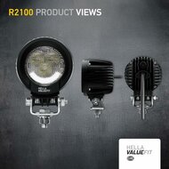 Hella ValueFit R2100 2.0 Flutlicht 2100 lm + Weiß/Gelb Positionslicht