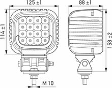 Hella S5000 2.0 LED Fernscheinwerfer 5000 lm + Weiß/Gelb Positionslicht