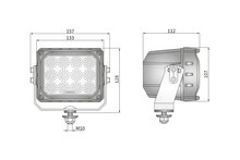 Wesem LED D&uuml;senbeleuchtung f&uuml;r Feldspritzen 4000LM 40W | Blaues Licht