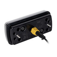 X-Spider LED-R&uuml;cklicht + Nebelscheinwerfer | Kennzeichenbeleuchtung | 5P-Bajonett | Links