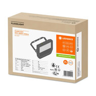 Ledvance FL 20 17W LED Fluter 230V Schwarz 4000K Neutralwei&szlig;