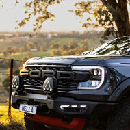 Hella Antares 9'' LED Fernscheinwerfer | Orange/Wei&szlig; Positionslicht