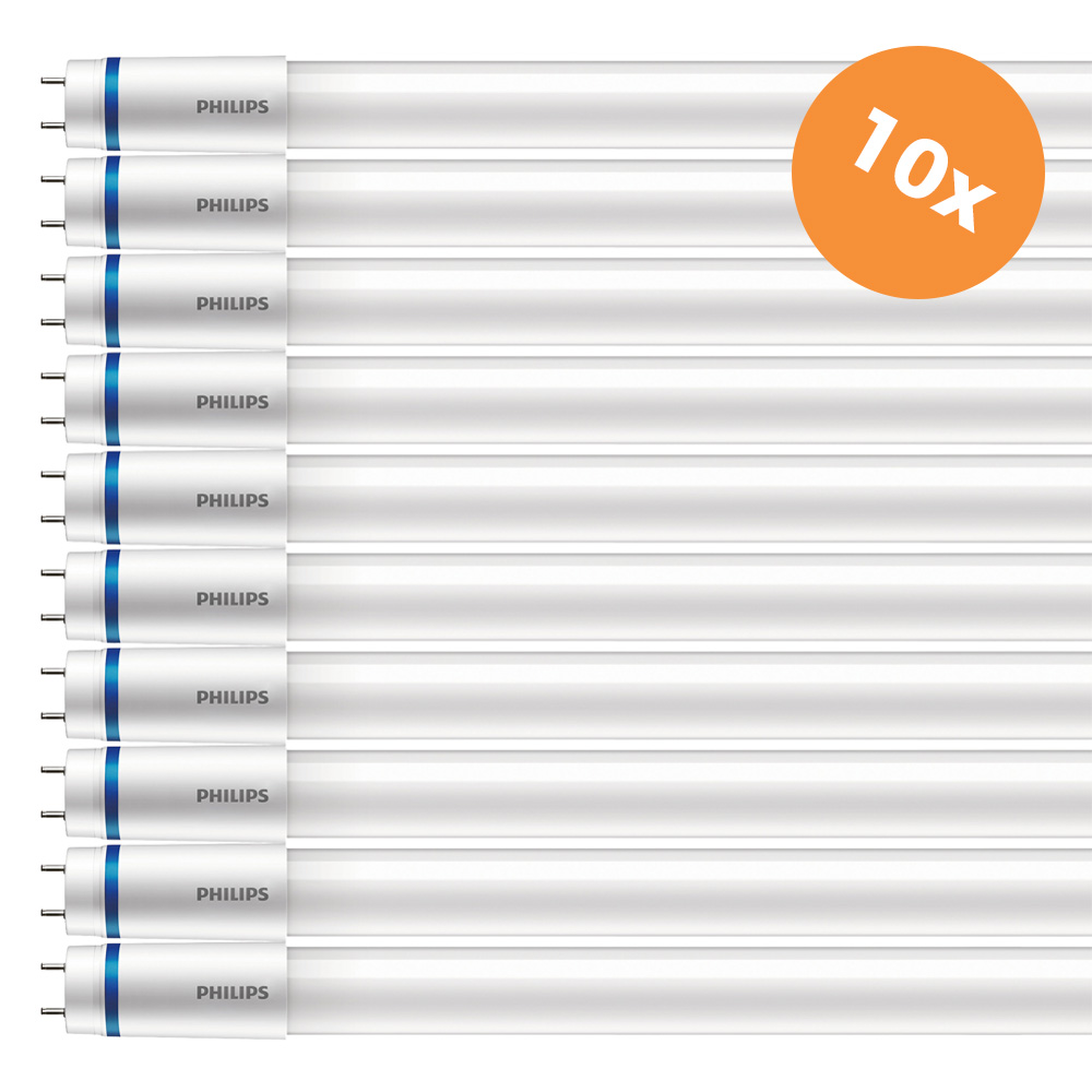 10x Philips Master LED Röhre 150cm UO 21,7W 4000K Neutralweiß T8