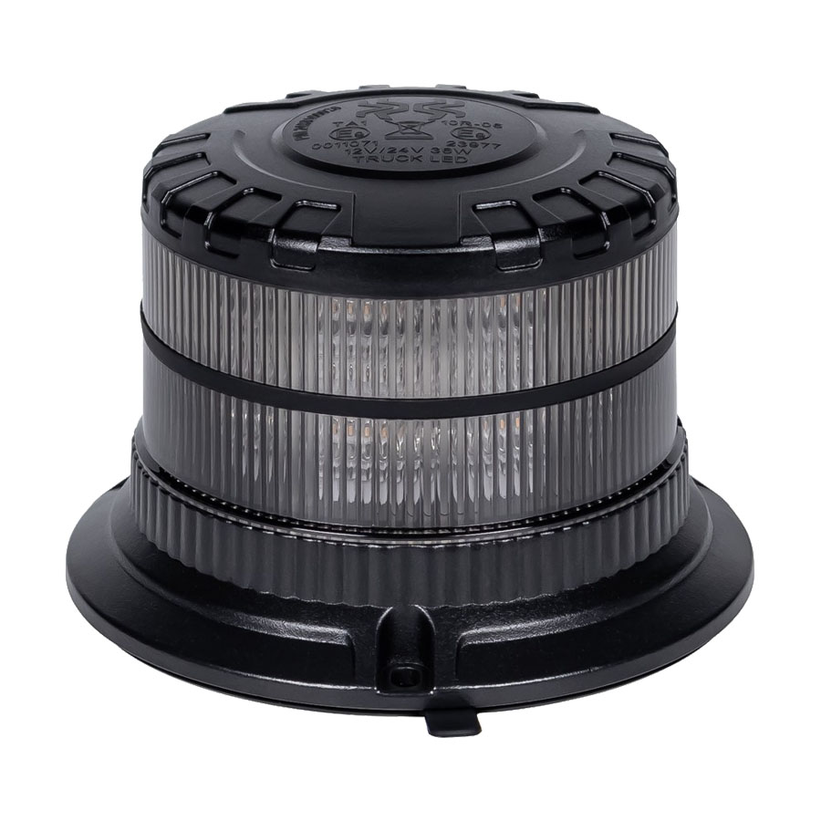 X-Spider LED Rundumleuchte Dark Look | Magnet | Orange