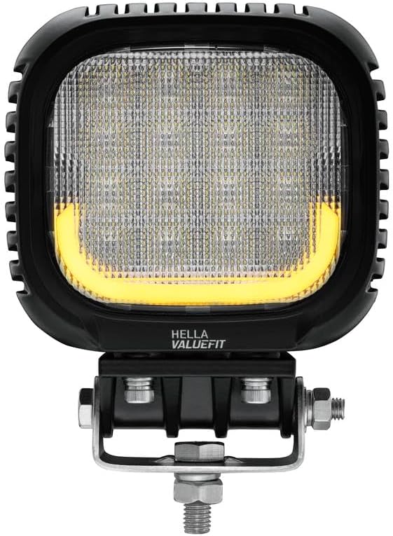 Hella S5000 2.0 LED Flutlicht 5000 lm + Weiß/Gelb Positionslicht