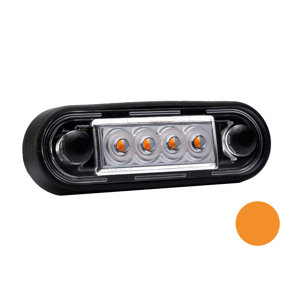 Fristom FT-073 Z LED Positionsleuchte Sidebar Orange