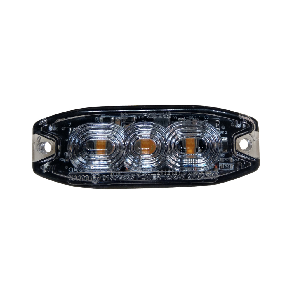 LED Blitzer Orange 12-24V | 3-LED