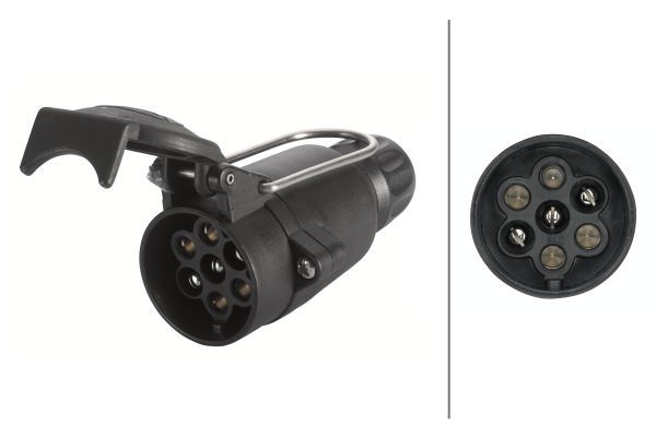 Hella 7-Poliger Contra Stecker Plastik | 8JB 001 939-001