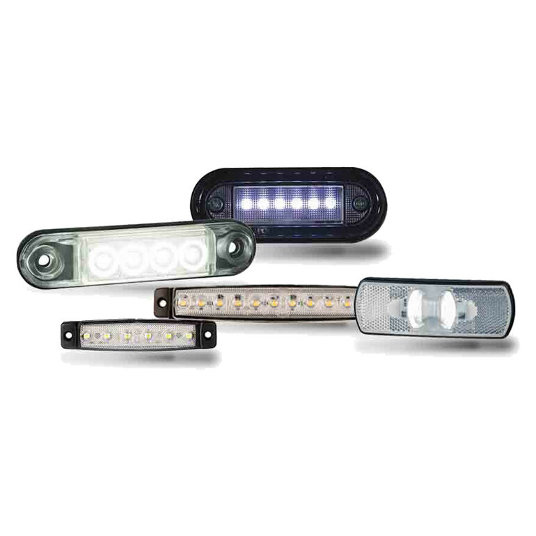 NSLUMO 2 Stueck Weiße LED Kennzeichenleuchten Für F/iat 500c D/odge Viper  J/eep Grand Cherokee/Kompass : : Auto & Motorrad