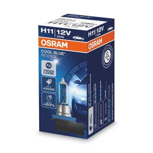 Osram H11 Halogen Birne 12V 55W Cool Blue Intense PGJ19-2