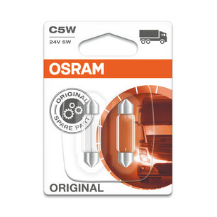 Osram Glühbirne 24V Original Line C5W, SV8.5-8 2 Stück