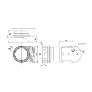 Fristom Montagehalterung für FT-060