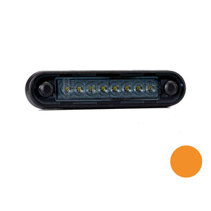Fristom LED Positionsleuchte Orange Dark Look FT-073