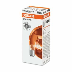 Osram Glühbirne 24V Original Line R5W BA15d 10 Stück