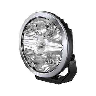 Hella LED-Fernscheinwerfer Blade 7" Chrom Weiß/Orange Positionslicht Ref. 25