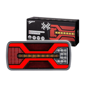 X-Spider LED-Rücklicht + Nebelscheinwerfer | Kennzeichenbeleuchtung | Links